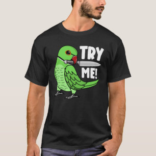 Probeer me eens met een mes... ik ben een Indische T-shirt