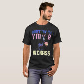 Probeer me niet dat ik een jasje ben, grappige Don T-shirt (Voorkant volledig)