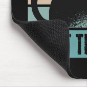 Probeer me niet, Moody Cat met mes Invitation Post Muismat (Hoek)