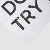Probeer me niet tissuepapier (Detail)