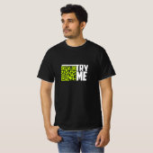 Probeer me t-shirt (Voorkant volledig)