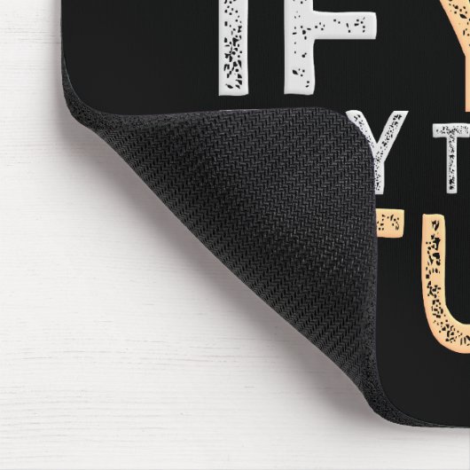 Probeer Nicer mousepad te zijn Muismat (Hoek)