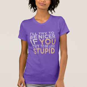 Probeer Nicer shirt te zijn - kies stijl, kleur