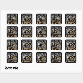 Probeer Nicer stickers te zijn (Vel)