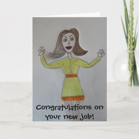 Probeer niet ontslagen te worden van deze! kaart (Voorkant)