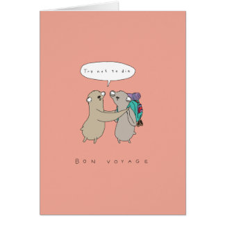 Probeer niet te sterven | Funny Bon-reiskaart