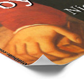 Probeer nooit met geweld te winnen - Machiavelli Poster (Hoek)