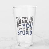 Probeer om een betere aangepaste naam te zijn glas (Voorkant)