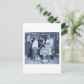 Probeer onze worst! Je krijgt wat je ons ziet make Briefkaart (Staand voorkant)