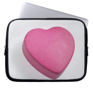 Probeer opnieuw het snoep van het hart laptop sleeve