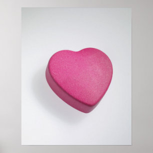 Probeer opnieuw het snoep van het hart poster