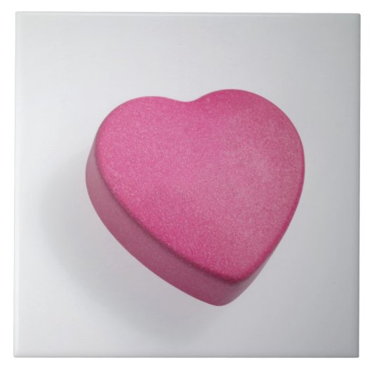 Probeer opnieuw het snoep van het hart tegeltje (Voorkant)