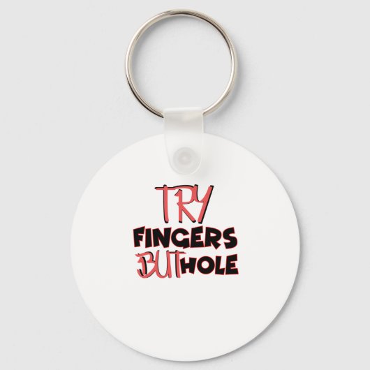 Probeer Vingers maar Hole Elden Ring T-Shirt Truck Sleutelhanger (Voorkant)