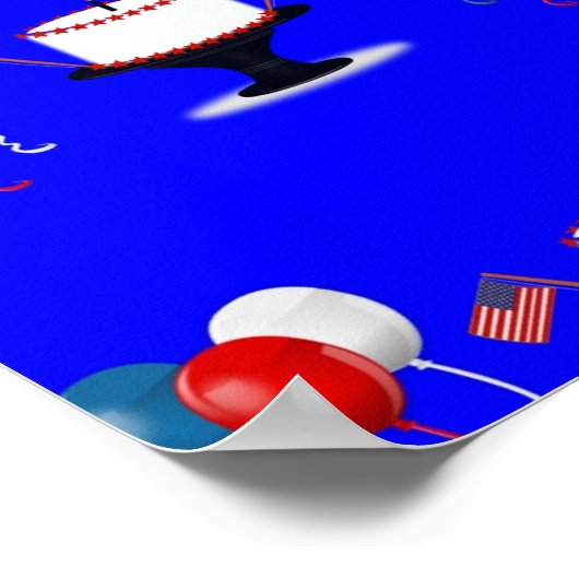 Probeert de dag van de onafhankelijkheid poster (Hoek)