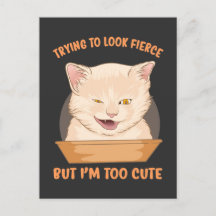 Proberen er heftig uit te zien, maar ik ben te sch