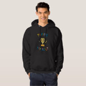 Proberen Mijn Beste Trofee Grappige Ironische Sarc Hoodie (Voorkant volledig)