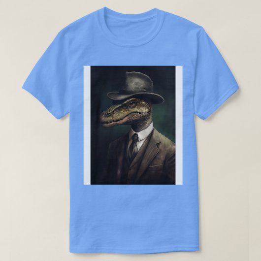 Proberen om een Cool Dragon in Suit te zijn T-shirt (Design voorkant)