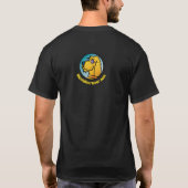 "Proberen om een gevoel van ironie te overbrengen" T-shirt (Achterkant)