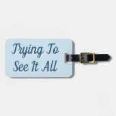 Proberen om het allemaal Bagagelabel te zien (Voorkant horizontaal)