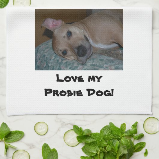 Probie Dog Kitchen Towel Theedoek (Gevouwen)