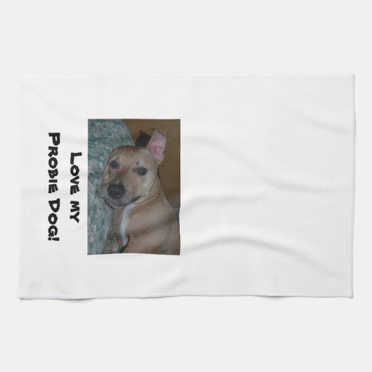 Probie Dog Kitchen Towel Theedoek (Horizontaal)