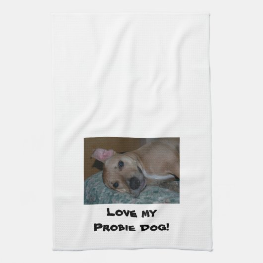 Probie Dog Kitchen Towel Theedoek (Verticaal)
