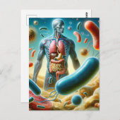 Probiotica Bacteriën, Biologie, Postkruising Briefkaart (Voorkant / Achterkant)