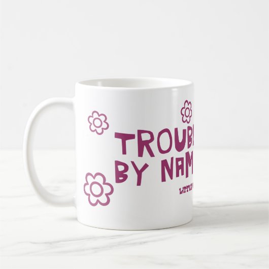 Probleem bij naam koffiemok (Links)