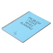 probleem dat ik oplos tijdens het hardlopen notitieboek (Linkerzijde)
