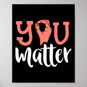 Probleem Doof Bewustzijn Asl Gebarentaal Vriendeli Poster