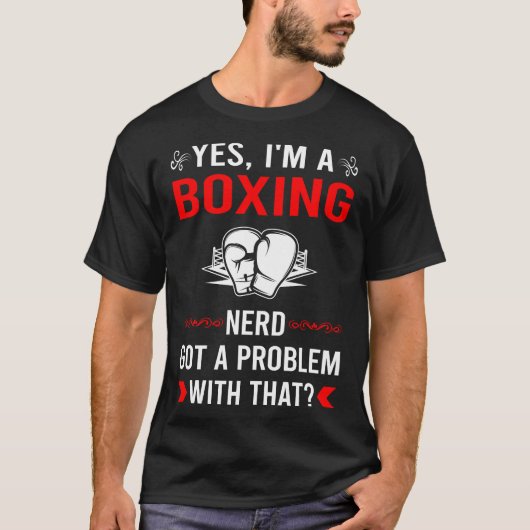 Probleem met boksen t-shirt (Voorkant)