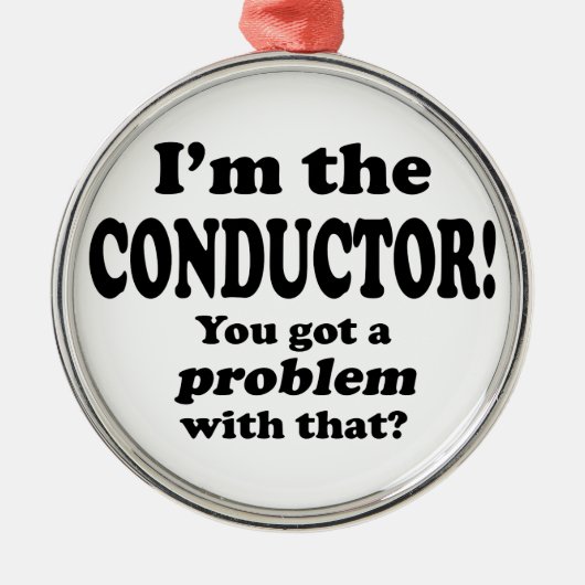 Probleem met dat - geleider metalen ornament (Voorkant)