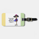 Probleem met de genenpool bagagelabel (Voorkant horizontaal)