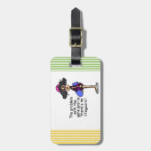 Probleem met de genenpool bagagelabel (Voorkant verticaal)