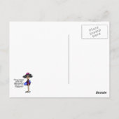 Probleem met de genenpool briefkaart (Achterkant)