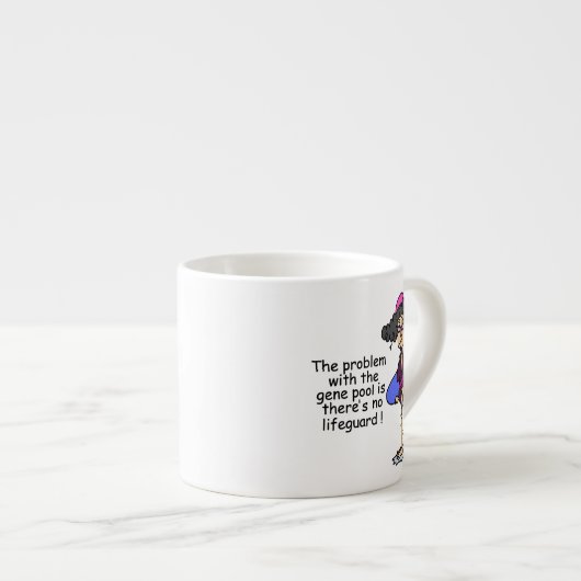 Probleem met de genenpool espresso kop (Voorkant rechts)