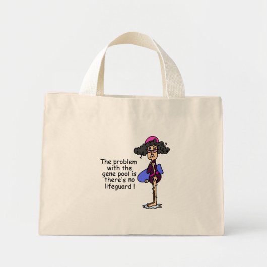 Probleem met de genenpool mini tote bag (Voorkant)