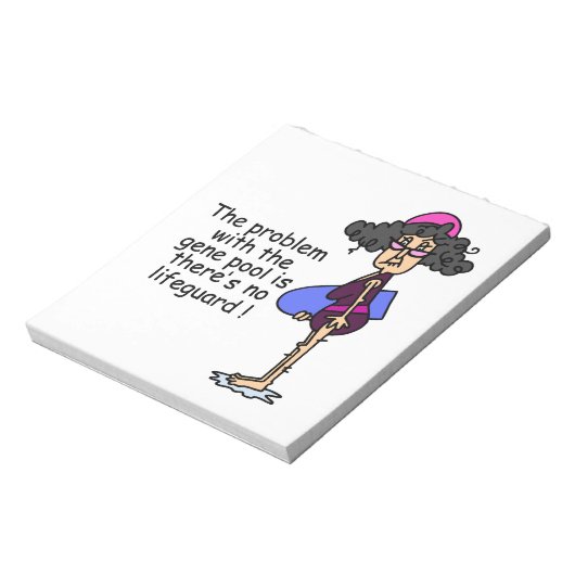 Probleem met de genenpool notitieblok (Linkerzijde)