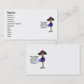 Probleem met de genenpool visitekaartje (Voorkant / Achterkant)