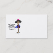 Probleem met de genenpool visitekaartje (Achterkant)