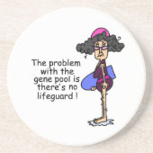 Probleem met de genenpool zandsteen onderzetter (Voorkant)