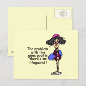 Probleem met de genpool briefkaart (Voorkant / Achterkant)
