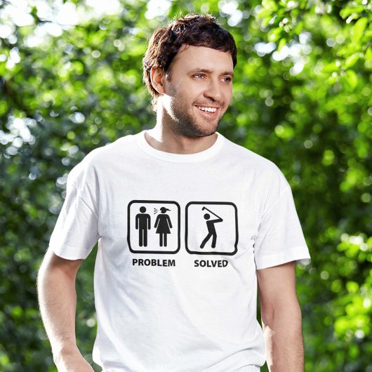 Probleem opgelost Golfing T-shirt