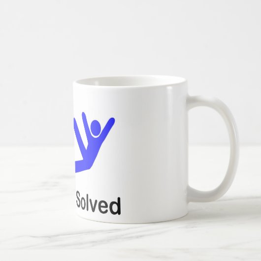 Probleem opgelost koffiemok (Rechts)