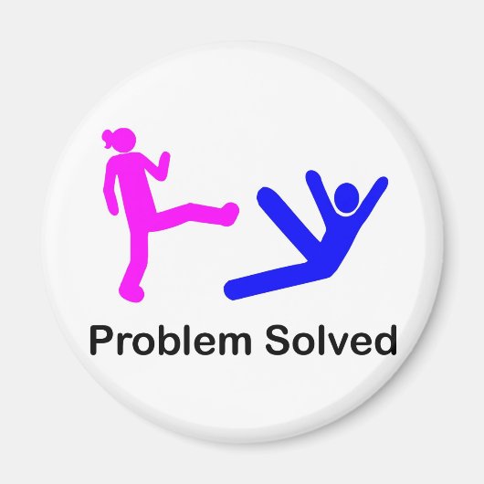 Probleem opgelost magneet (Voorkant)