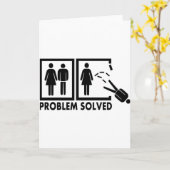 Probleem opgelost - Man Kaart (Gele Bloem)