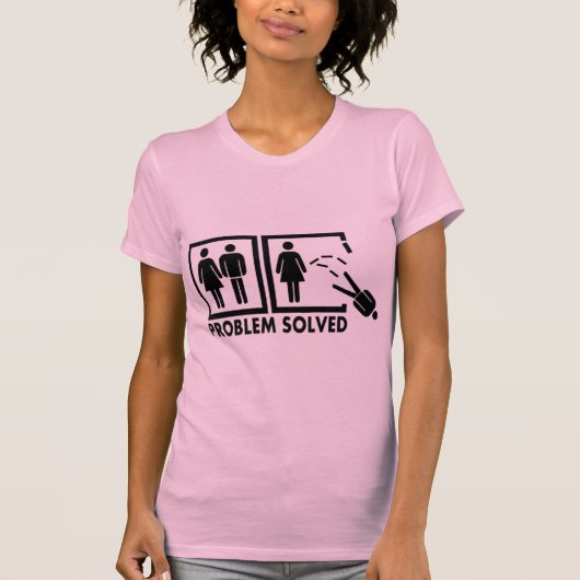 Probleem opgelost - Man T-shirt (Voorkant)