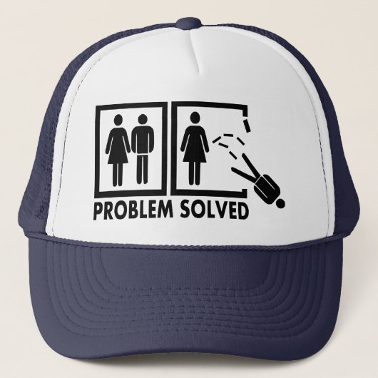 Probleem opgelost - Man Trucker Pet (Voorkant)