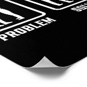 Probleem opgelost pool Billiards Player Snooker Cu Poster (Hoek)