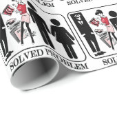 Probleem opgelost ska 2 cadeaupapier (Rol Hoek)